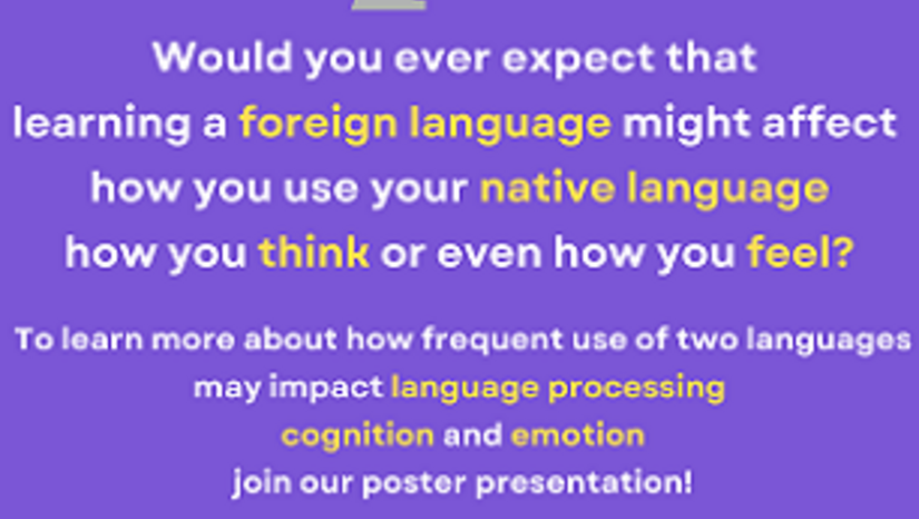 Eκδήλωση με τίτλο “The Psycholinguistics of Bilingualism”